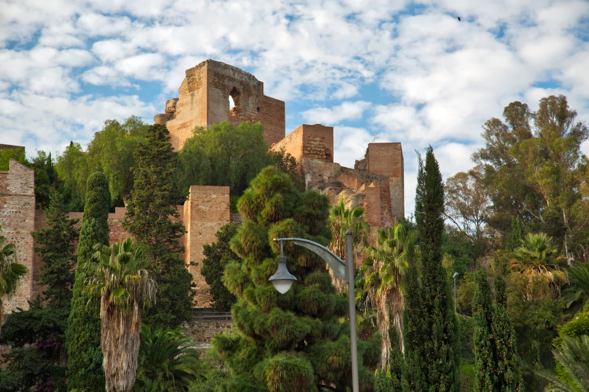 Malaga - arabska twierdza Alcazaba