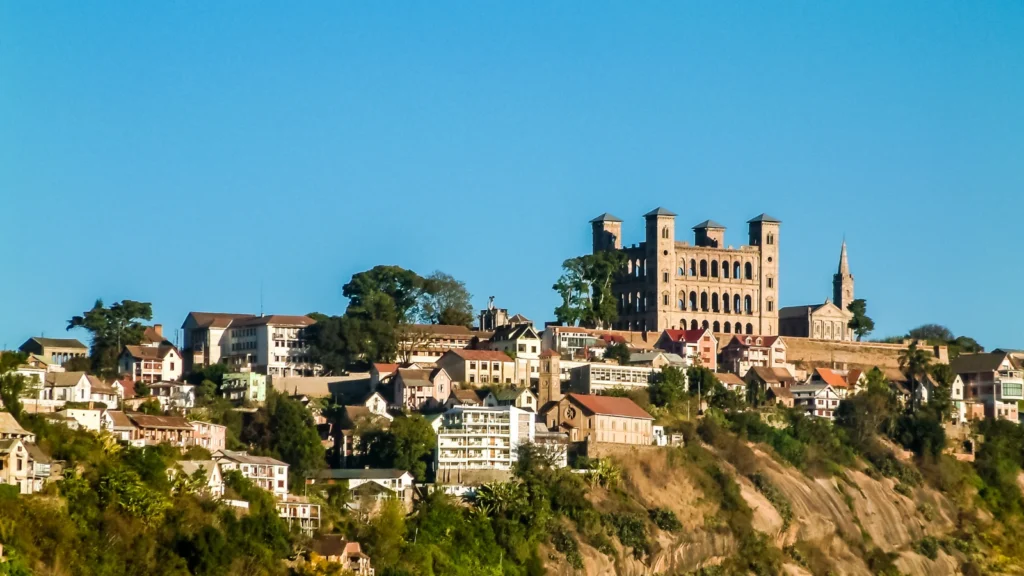 Miasto Antananarywa - stolica Madakaskaru